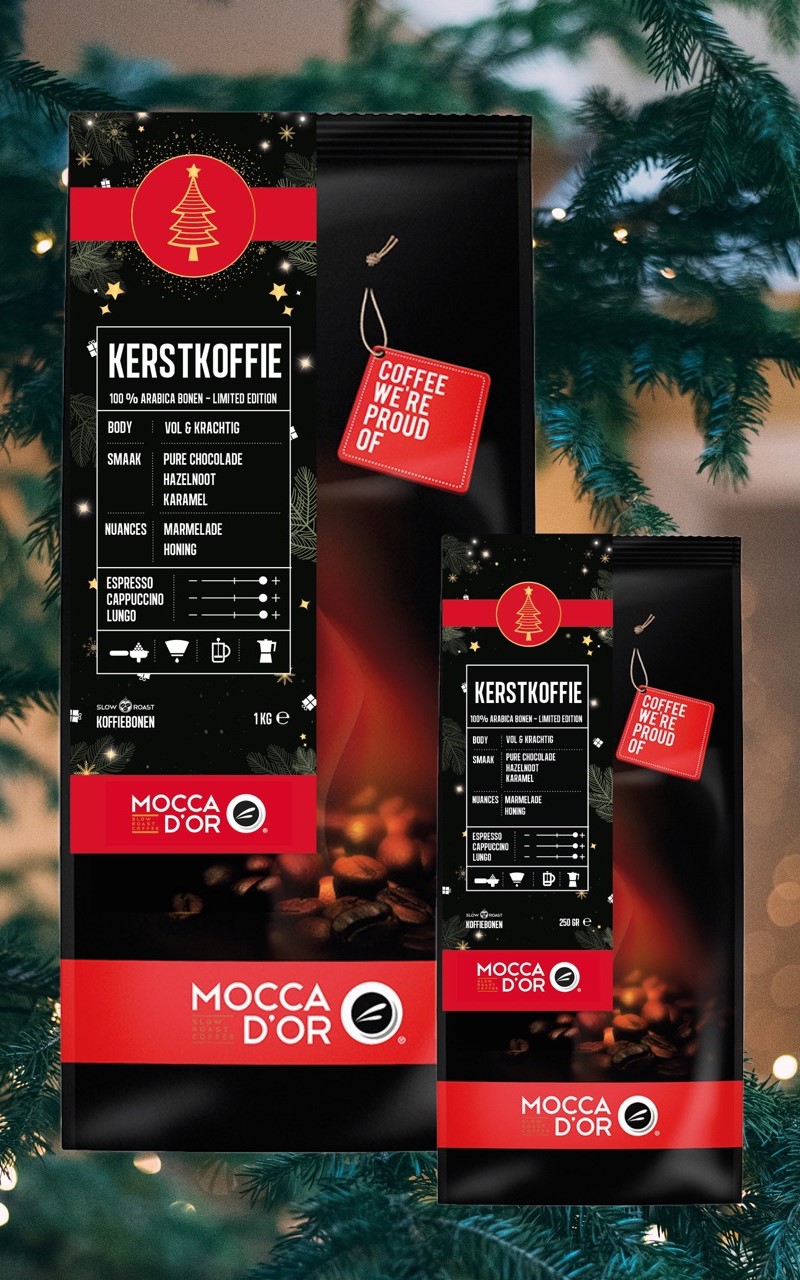 Kerstkoffie Espresso koffiebonen